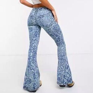 Dream Lover Flare Jeans Free People